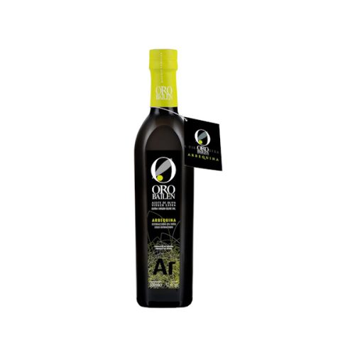 ORO BAILÉN – Aceite de oliva virgen extra (Arbequina) – botella 500 ml